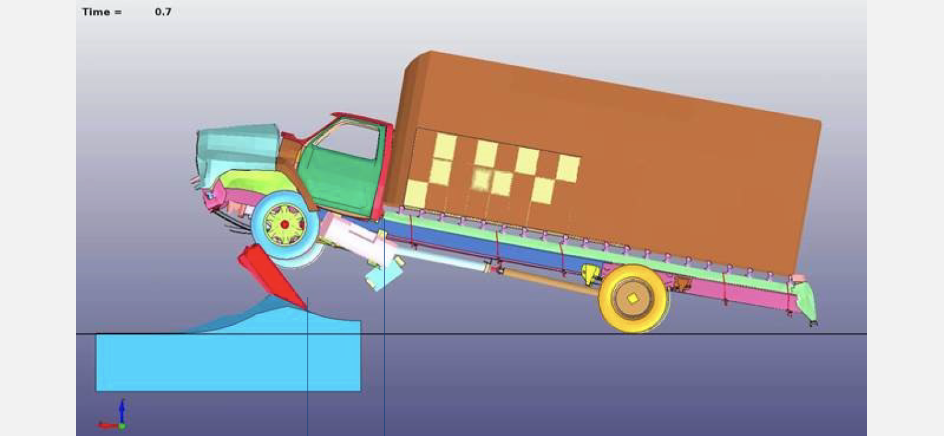 Crash Wall Simulation